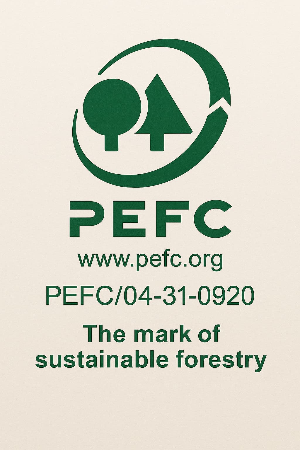 PEFC Certificate